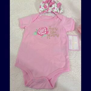 🎉Girls Duck Duck Goose Matching Set Size:6-9M